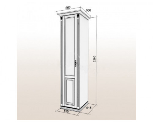 Шкаф Италия 450 в Рязани
