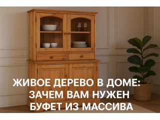 Как выбрать буфет из массива для посуды